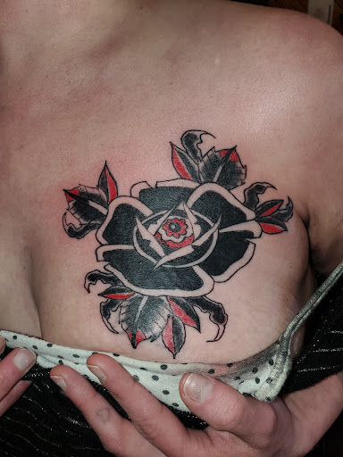 Explore easy cover up tattoo ideas, creative tattoo ideas in Rhinelander, available at Filling The VOID Tattoo Studio