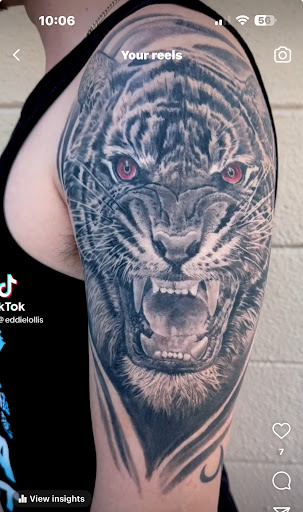 Explore western tattoo ideas for guys, creative tattoo ideas in Pinellas Park, available at Lollis Studios Tattoo Company