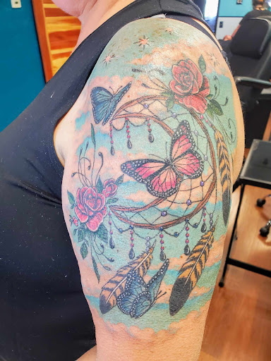 Explore hand tattoos ideas, creative tattoo ideas in Independence, available at Odins Mark Tattoo and Emporium