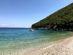 Kaminia beach'in fotoğrafı çok temiz temizlik seviyesi ile