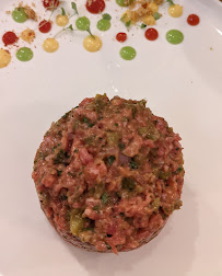 Steak tartare du Restaurant Le Ballon Voyageur à Maisons-Laffitte - n°4