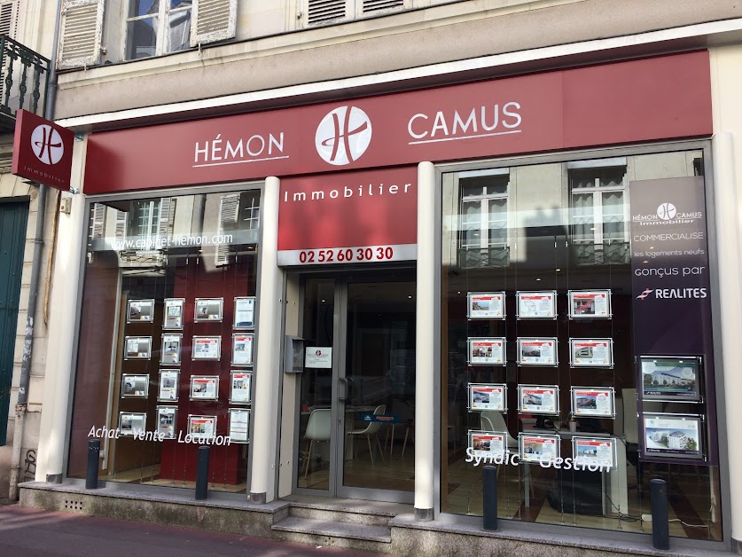 HEMON CAMUS IMMOBILIER ANGERS, copropriété, location, vente, immobilier d'entreprise à Angers