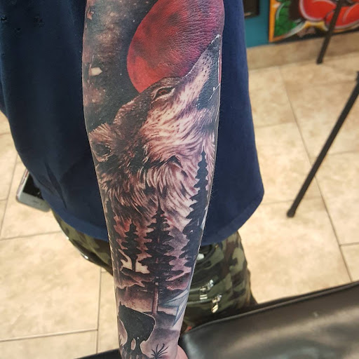 Explore coordinates tattoo ideas, creative tattoo ideas in Pittsburg, available at Delta Art & Tattoo