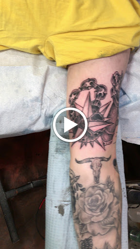 Explore straight edge tattoo ideas, creative tattoo ideas in Libertyville, available at Lucky Seven Tattoo