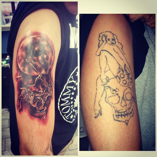 Explore semi truck tattoo ideas, creative tattoo ideas in El Paso, available at Dead Hamster Tattoo