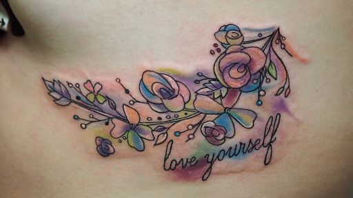 Explore lost soul tattoo ideas, creative tattoo ideas in Springfield, available at Poke and a Rub art studio