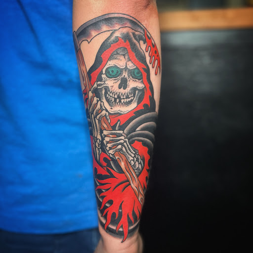 Explore jalisco tattoo ideas, creative tattoo ideas in Chaffee, available at Old Gold Tattoo