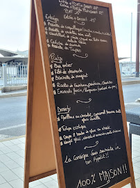 Restaurant La consigne à Sète (le menu)