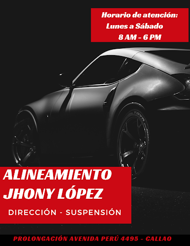 Opiniones de ALINEAMIENTO "JHONY LOPEZ" VENTA DE REPUESTOS EN GENERAL en Callao - Tienda de neumáticos