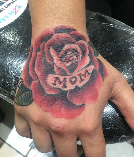 Explore name tattoo ideas on arm, creative tattoo ideas in Rochelle Park, available at Ser Tattz Art Studio