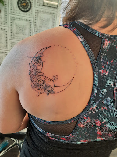 Explore birth month flower tattoo ideas, creative tattoo ideas in Idaho Falls, available at La Belladonna Tattoo Parlor