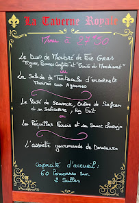 Restaurant La Taverne Royale à Hyères (la carte)