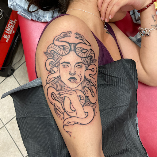 Explore two daughters tattoo ideas, creative tattoo ideas in Las Vegas, available at Las Vegas Tattoo Collective, LLC