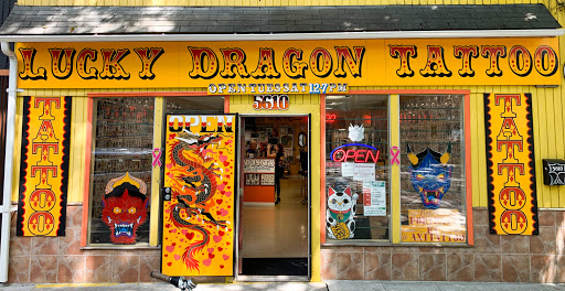 Tattoo Shop «Lucky Dragon Tattoo Parlor», reviews and photos, 5610 Rainier Ave S, Seattle, WA 98118, USA