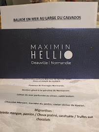 Restaurant Restaurant Maximin Hellio à Deauville - menu / carte