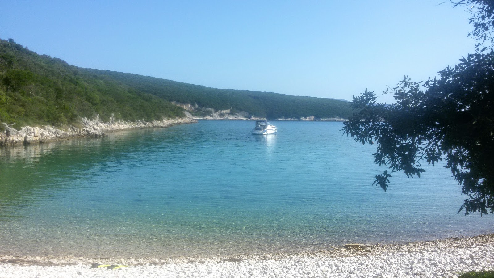 Photo of Lozina beach with turquoise pure water surface