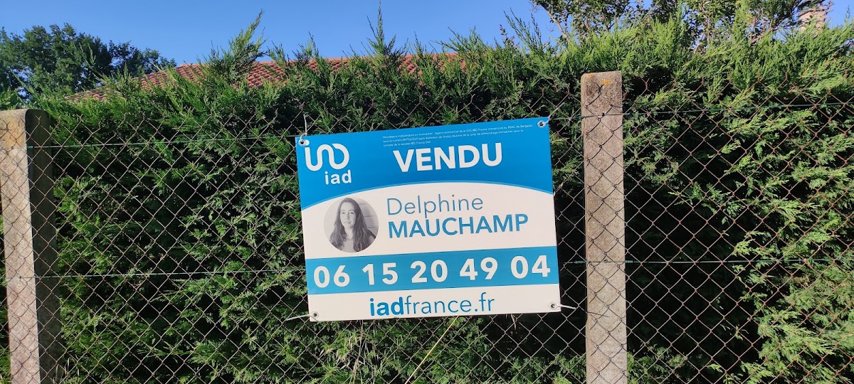 Delphine Mauchamp -iad France- Votre Conseillère immobilier sur le PaysFoyen à Port-Sainte-Foy-et-Ponchapt (Gironde 33)