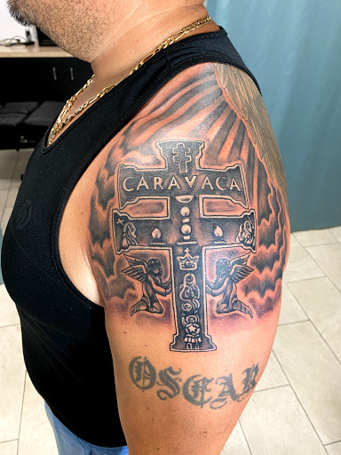 Explore floral tattoo sleeve ideas, creative tattoo ideas in Passaic, available at District 36 Tattoo Parlor
