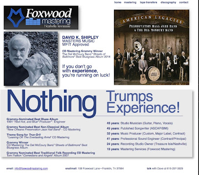 Foxwood Mastering
