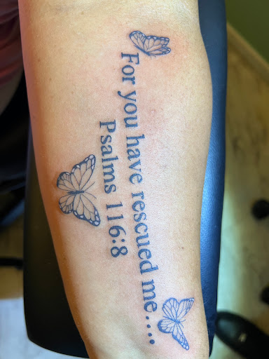 Explore dirty dancing tattoo ideas, creative tattoo ideas in Warner Robins, available at Pen & Portrait Tattoos