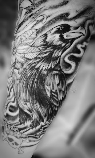 Explore corgi tattoo ideas, creative tattoo ideas in Scottsboro, available at 5 Points Tattoo