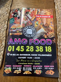 AMG FOOD à Villemomble menu