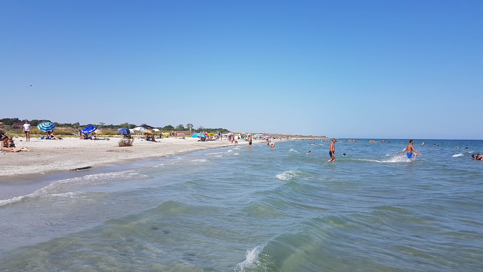 Foto di Corbu beach - luogo popolare tra gli intenditori del relax