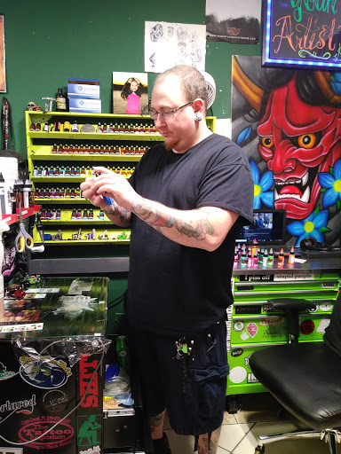 Explore bear tattoo ideas for guys, creative tattoo ideas in Cape Coral, available at The Tattoo Emporium