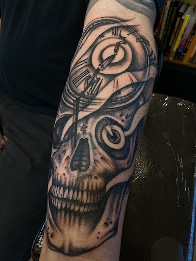 Explore abstract tattoo ideas, creative tattoo ideas in Sykesville, available at Americana Folk Tattoo