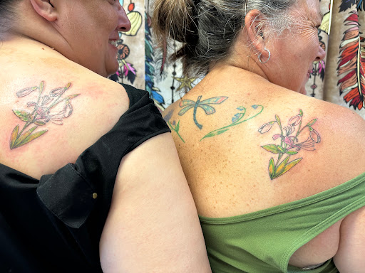 Explore tattoo ideas chest and arm, creative tattoo ideas in Kingsland, available at These Colors Dont Run Tattoo & Piercing
