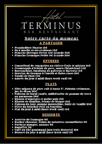Menu / carte de Restaurant Senas Le Terminus à Sénas