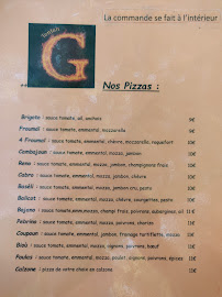 Tonton G pizzas à Salernes carte