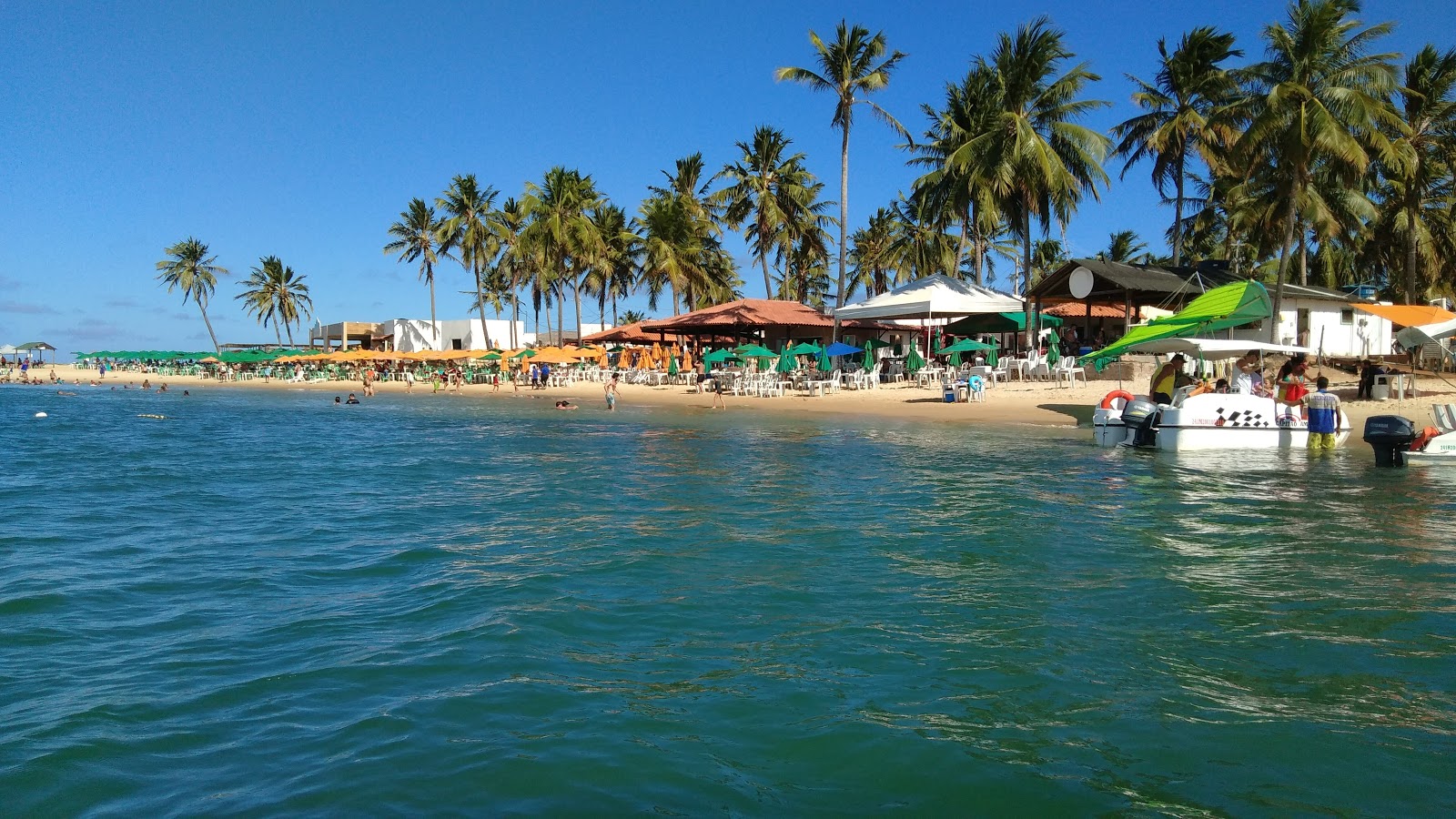贡加海滩的照片 和解
