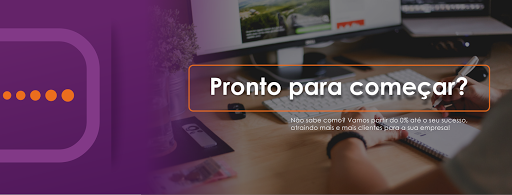 Logo da empresa - 0% Marketing e Propaganda
