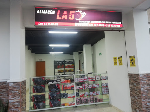 Almacén de repuestos y accesorios LA 50