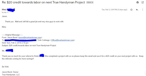 True Handyman, LLC