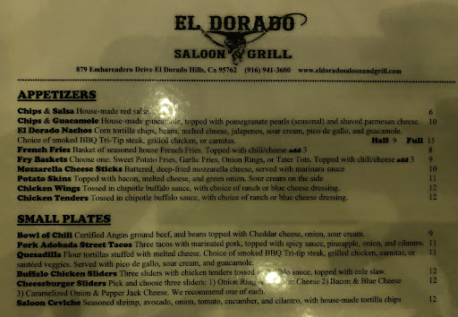 Bar «El Dorado Saloon - Bar & Restaurant», reviews and photos, 879 Embarcadero Dr, El Dorado Hills, CA 95762, USA