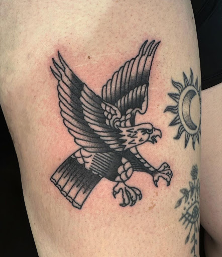 Explore sally tattoo ideas, creative tattoo ideas in Belgrade, available at The Loyal Sparrow Tattoo and Piercing
