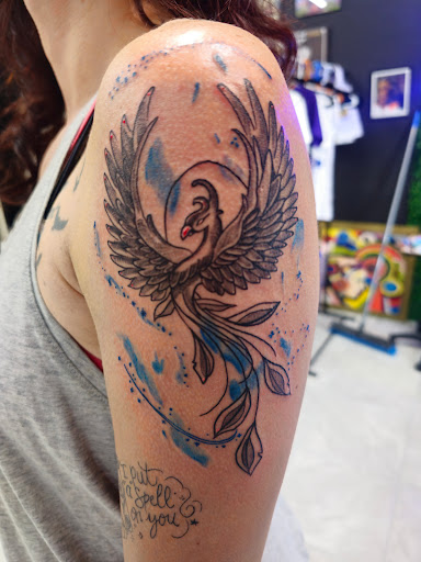 Explore tigger tattoo ideas, creative tattoo ideas in Ocala, available at The Black Sheep Tattoo Shop