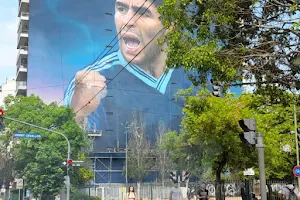 Mural Diego Maradona image