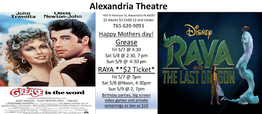 Movie Theater «Alex Theatre», reviews and photos, 407 N Harrison St, Alexandria, IN 46001, USA