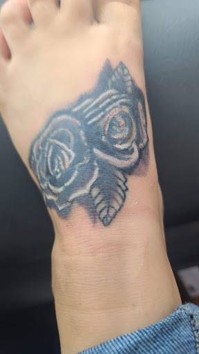 Explore snapdragon tattoo ideas, creative tattoo ideas in Marietta, available at The Painted Sparrow Tattoo Shop And Art Gallery