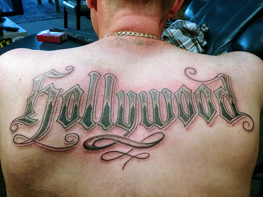 Explore back of the thigh tattoo ideas, creative tattoo ideas in Sigourney, available at Octopus Ink Professional Tattoo & Piercing