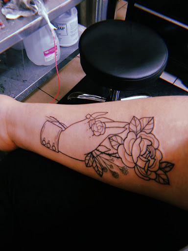 Explore cyber tattoo ideas, creative tattoo ideas in Nacogdoches, available at Caseys Tattoo