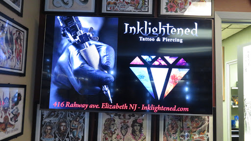 Tattoo Shop «Inklightened Tattoo & Piercing», reviews and photos, 416 Rahway Ave, Elizabeth, NJ 07202, USA