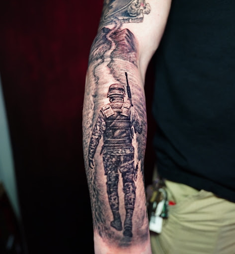 Explore new born tattoo ideas, creative tattoo ideas in North Brunswick, available at Orpheus Tattoo Studio