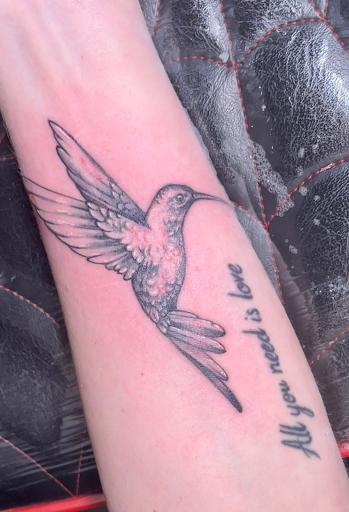 Explore song lyric tattoo ideas, creative tattoo ideas in Somerset, available at Benny binnu tattoo