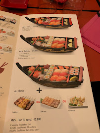 Sushi Bo-Bun à Rueil-Malmaison menu