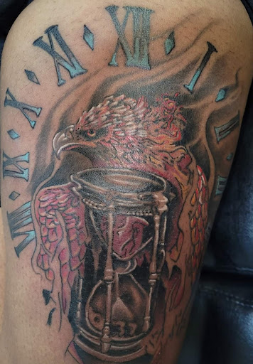 Find long distance best friend tattoo ideas for your next unique tattoo in Angola at Hoodlum Ink