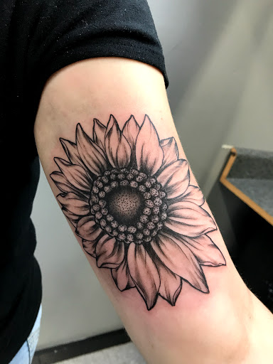 Explore rising phoenix tattoo ideas, creative tattoo ideas in Easley, available at Amber Island Tattoo